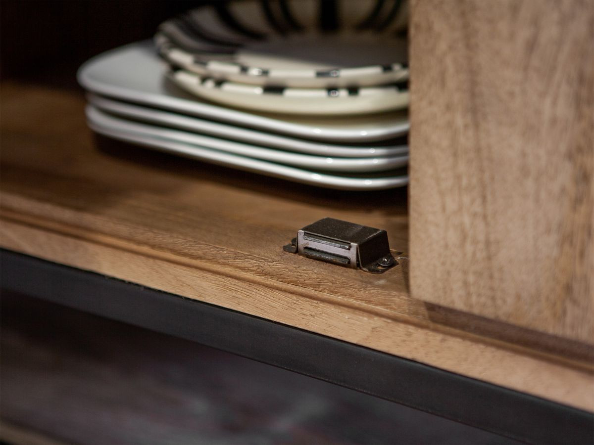 BERGERAC set met dressoir van 190 cm + salontafel van massief mangohout