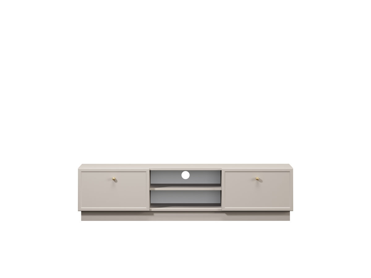 Ensemble LORINA avec buffet 150 cm + meuble TV 150 cm poignées or