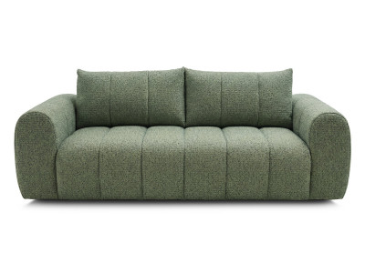 Canapé droit fixe 3 places NESTY tissu chiné