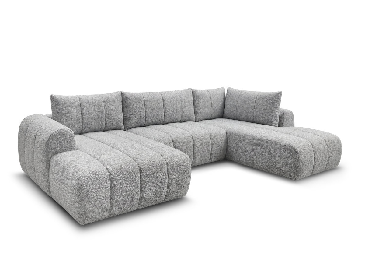 NESTY vaste panoramabank in gemêleerde stof