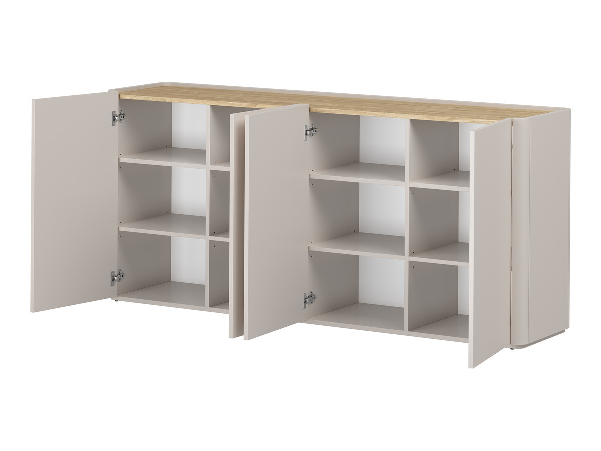 Ensemble ANYRA avec buffet 200 cm + meuble TV 200 cm + table basse avec tiroirs
