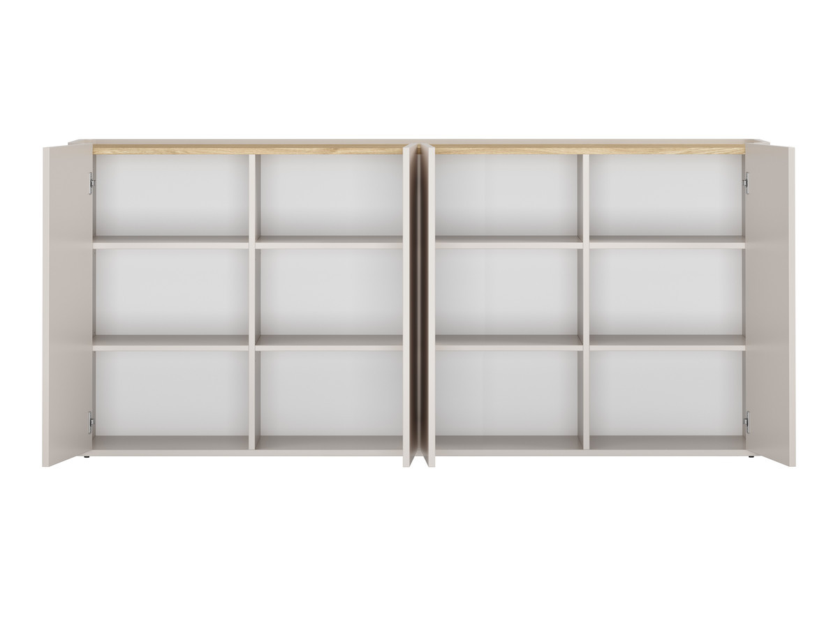 Ensemble ANYRA avec buffet 200 cm + meuble TV 200 cm + table basse avec tiroirs