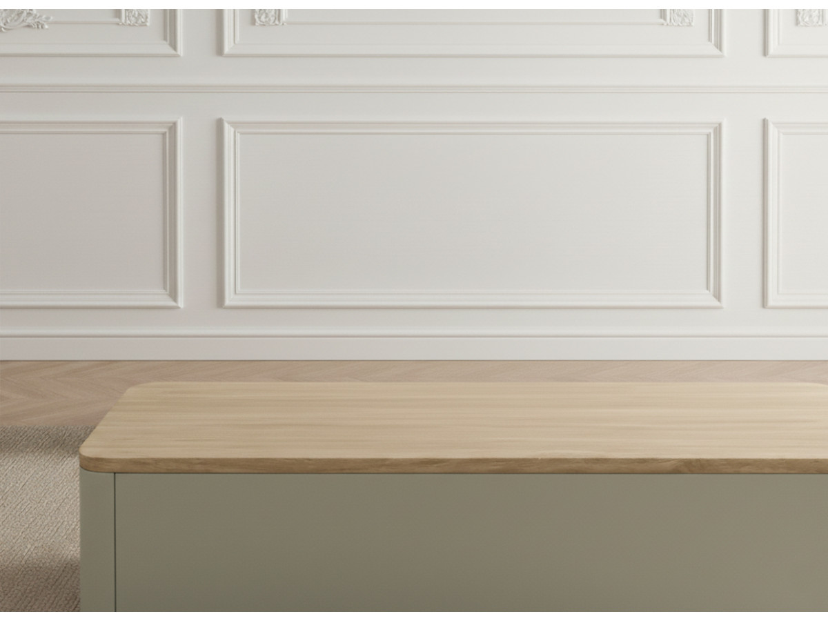 Ensemble ANYRA avec buffet 200 cm + meuble TV 200 cm + table basse avec tiroirs