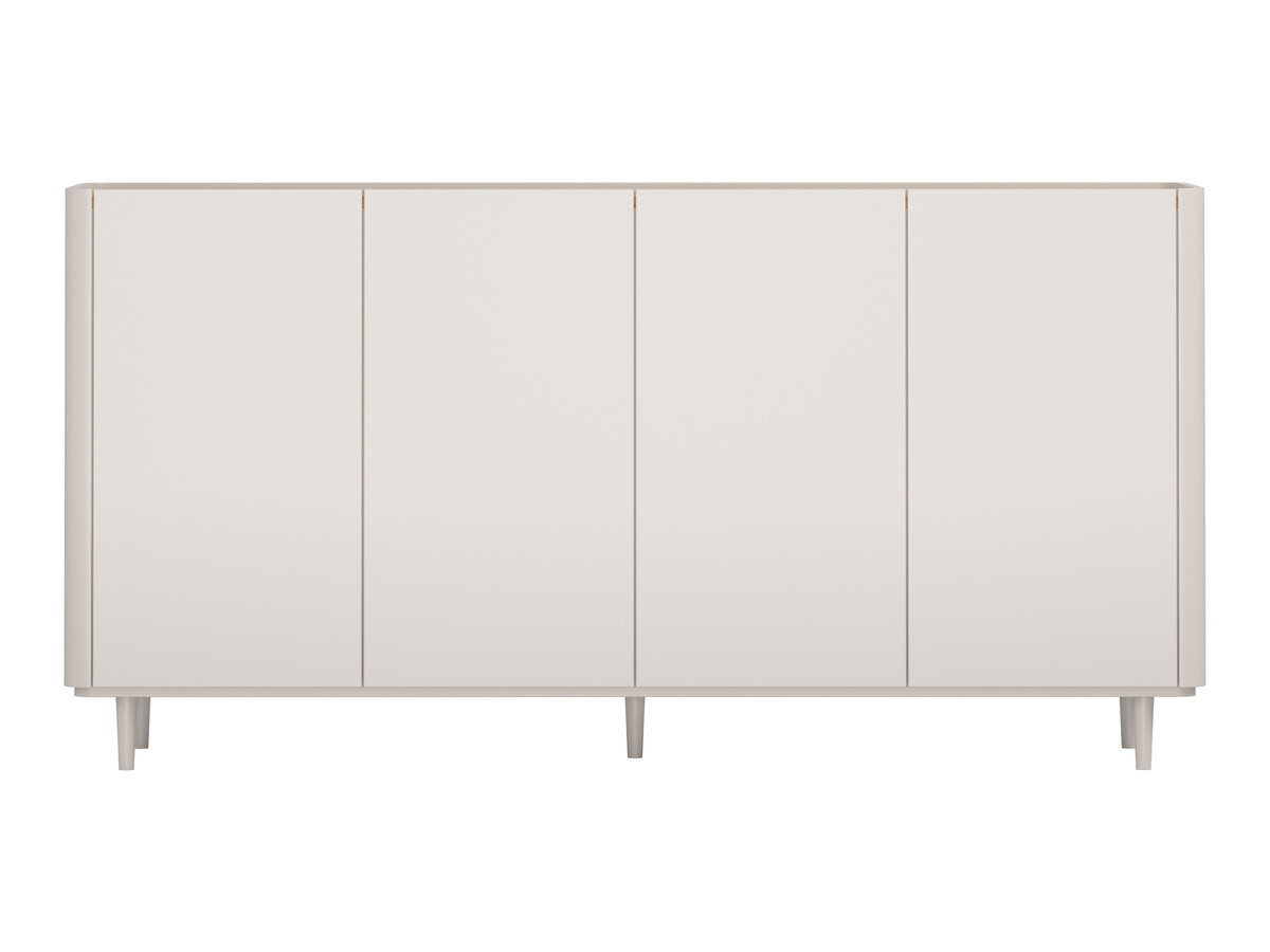 Ensemble ANYRA avec buffet 200 cm + meuble TV 200 cm + table basse avec tiroirs pieds en bois massif
