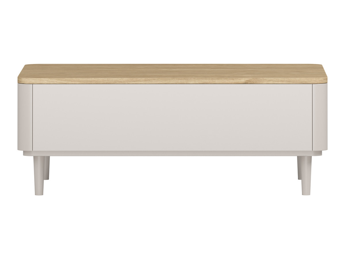 Ensemble ANYRA avec buffet 200 cm + meuble TV 200 cm + table basse avec tiroirs pieds en bois massif