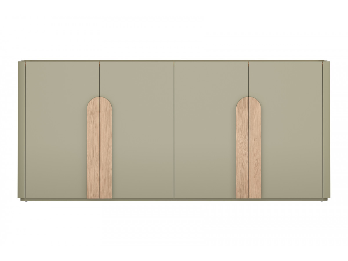 Ensemble ENYRA avec buffet 200 cm + meuble TV 2 tiroirs 200 cm