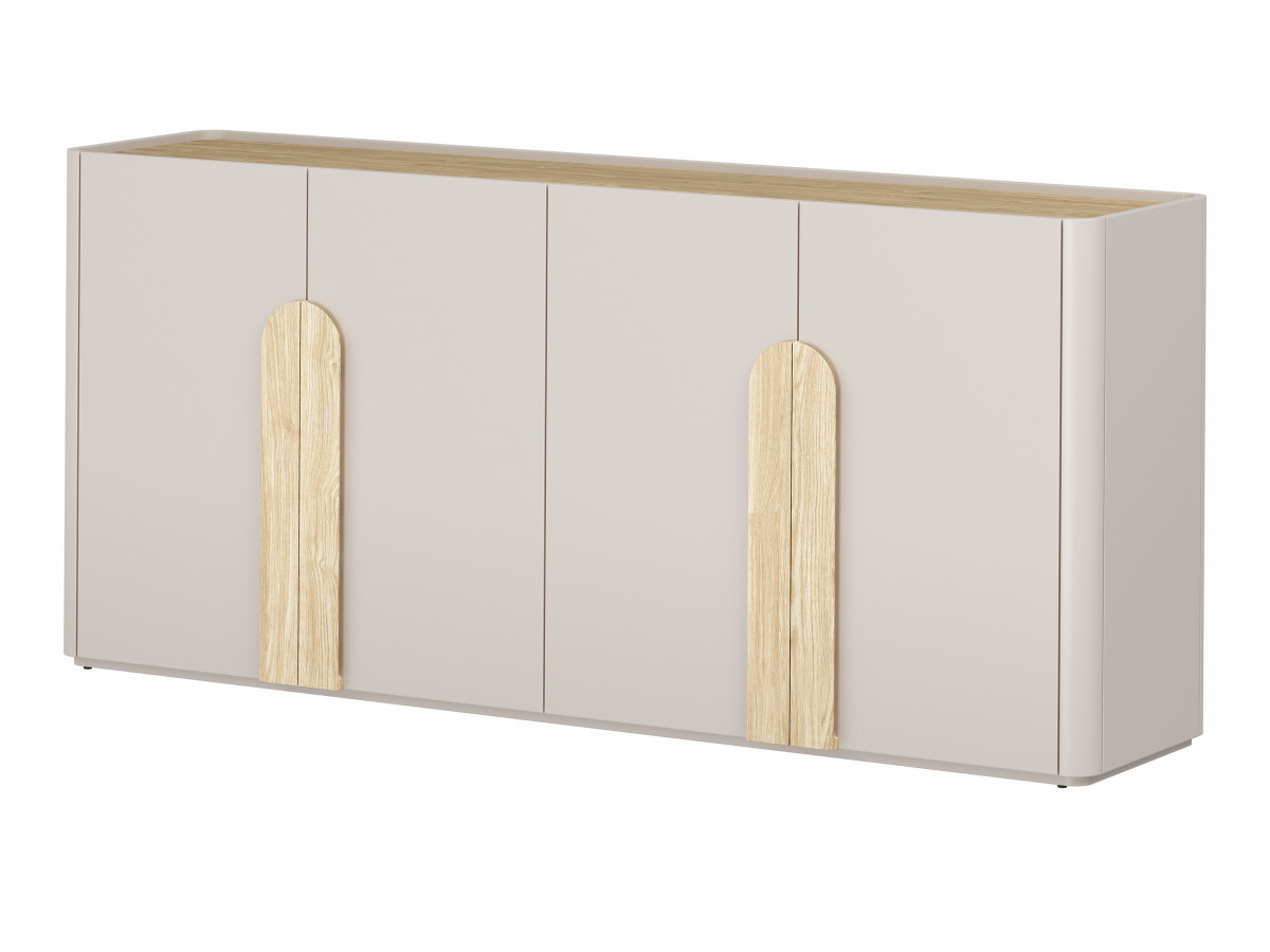 Ensemble ENYRA avec buffet 200 cm + meuble TV 2 tiroirs 200 cm