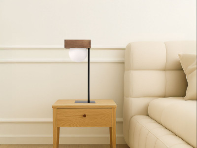Lot de 2 lampes de chevet KEDAH en acier