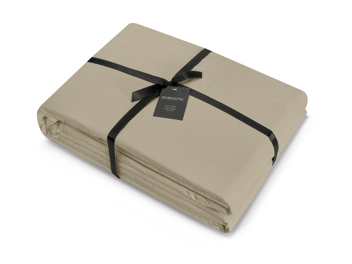 NEMESIS beddengoedset van gewassen satijn