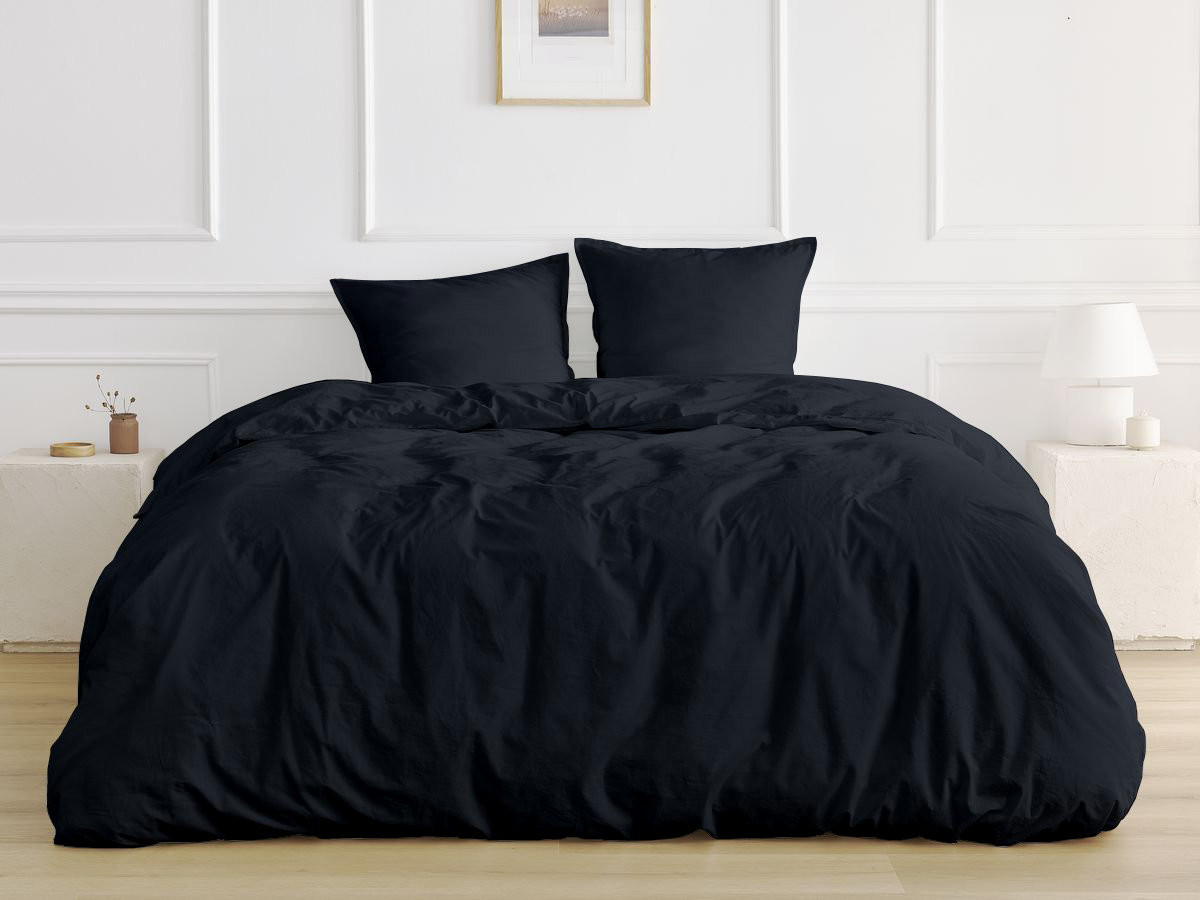 NEMESIS beddengoedset van gewassen satijn