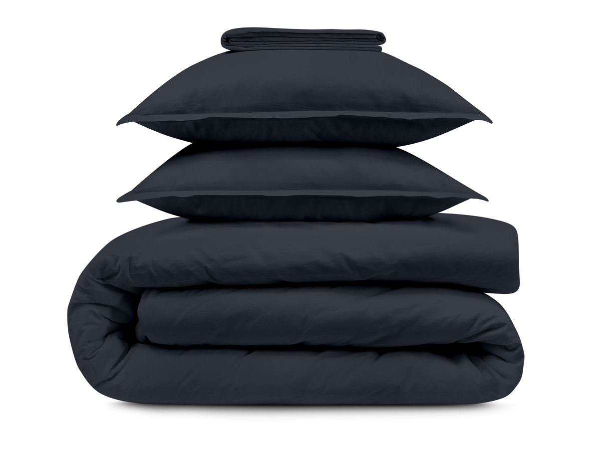 NEMESIS beddengoedset van gewassen satijn