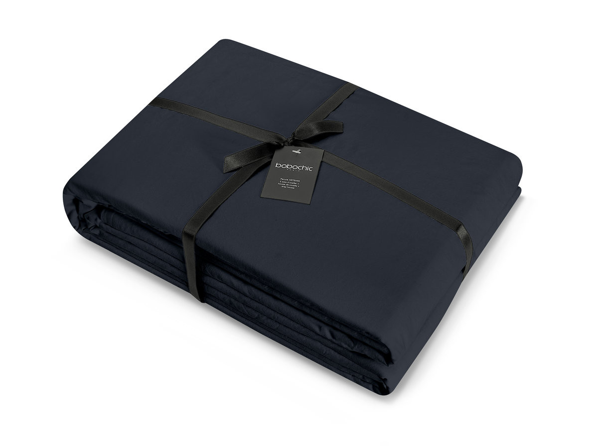 NEMESIS beddengoedset van gewassen satijn