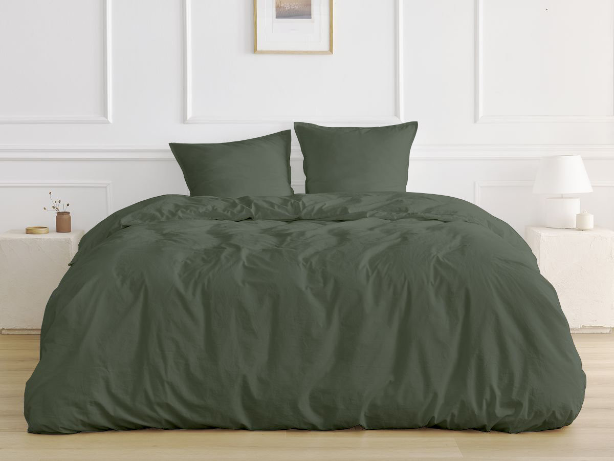 NEMESIS beddengoedset van gewassen satijn