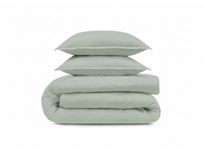 Parure en coton ARTEMIS avec une housse de couette, 2 taies d'oreiller et un drap housse