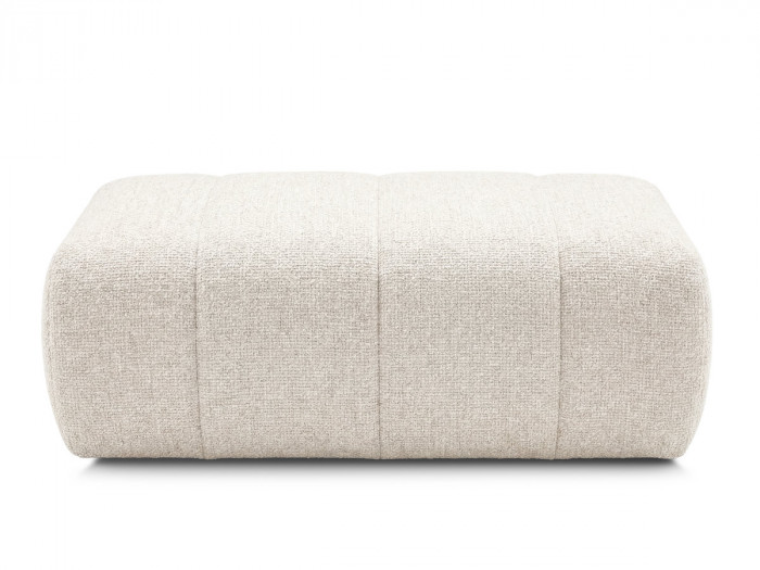 Pouf NESTY tissu chiné