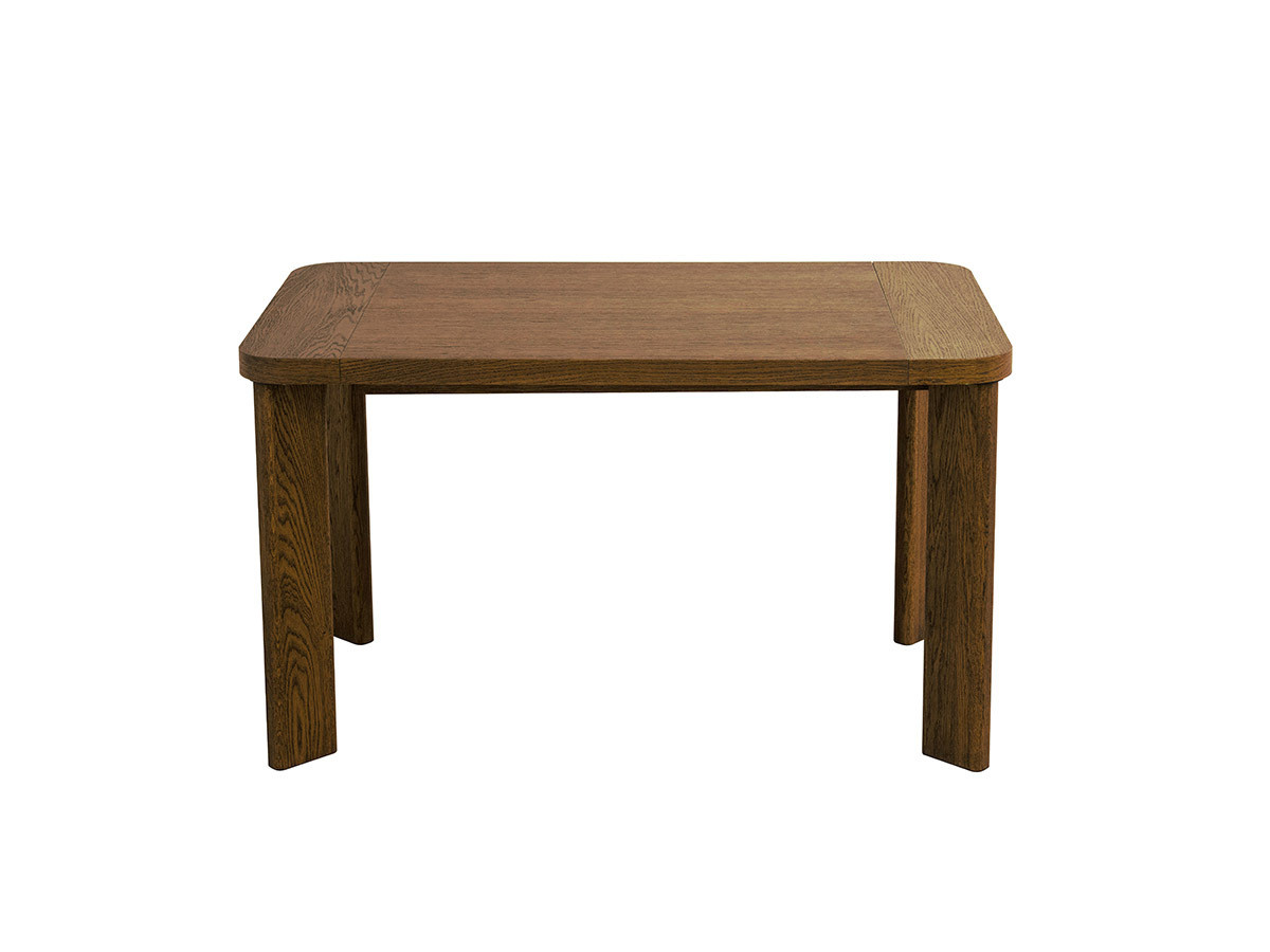 Table à manger extensible 150 à 210 cm LUMINY placage chêne massif