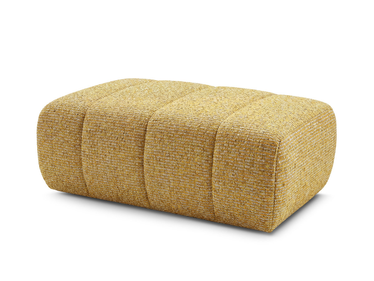 Pouf NESTY chiné jaune — vue 6