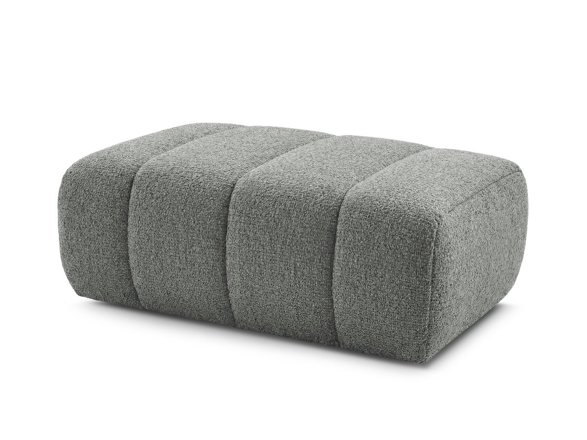 Pouf NESTY chiné gris foncé — vue 6