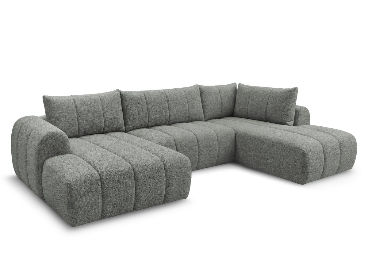 NESTY vaste panoramabank in gemêleerde stof