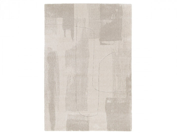 Tapis poil ras EKKO motif abstrait