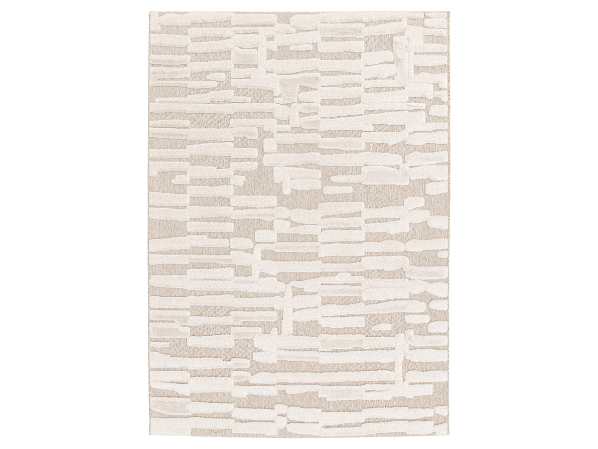 Tapis poil ras LENNON motif abstrait