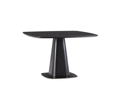 Table à manger carrée NOA 120 cm placage chêne