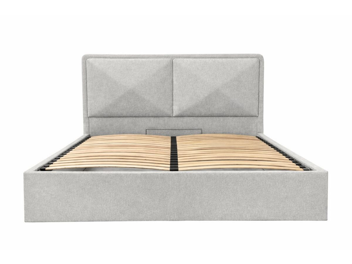 MARA opbergbed in gestructureerde stof