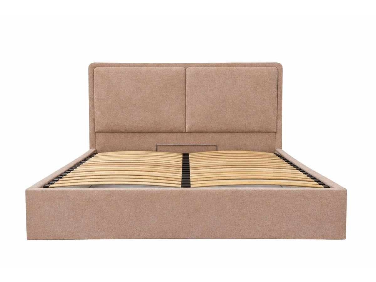 MARA opbergbed in gestructureerde stof