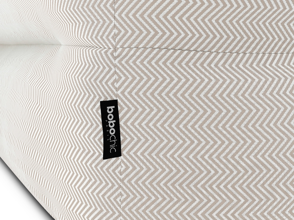 NOUR 2-zits vaste rechte tuinbank met beschermhoes