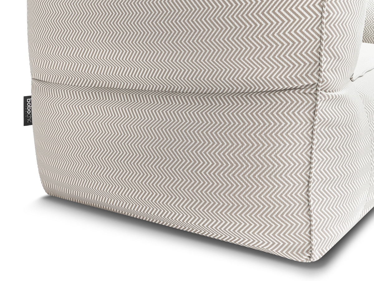 NOUR 2-zits vaste rechte tuinbank met beschermhoes