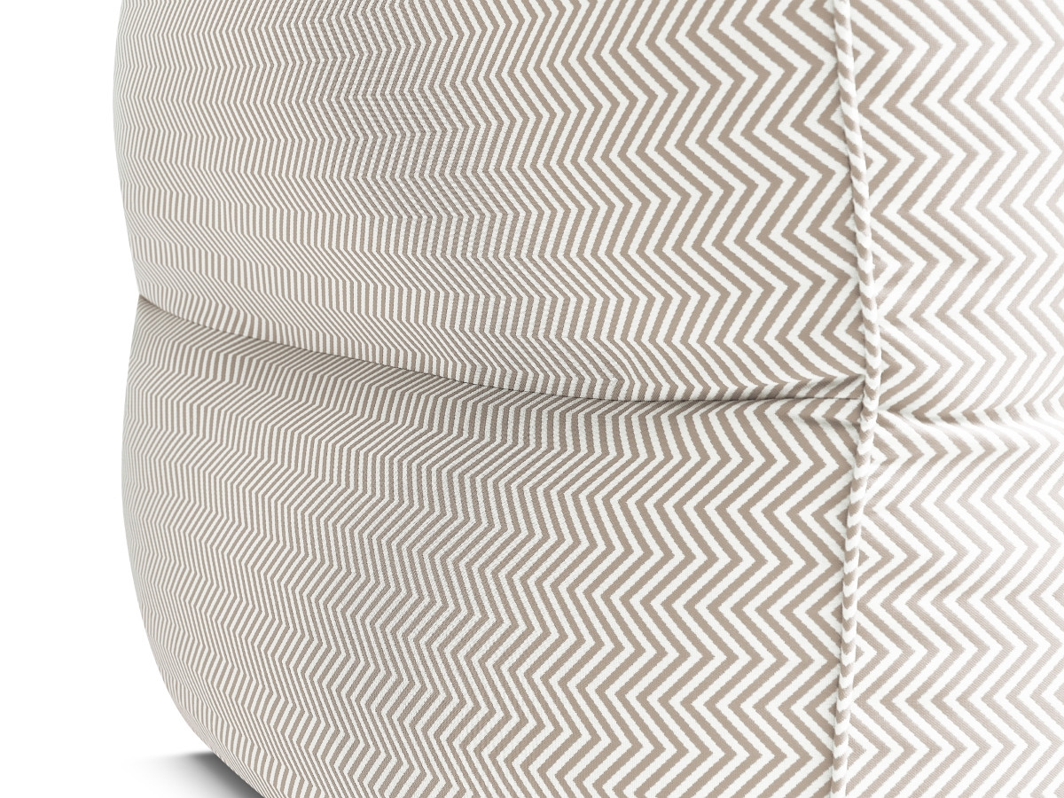 NOUR 2-zits vaste rechte tuinbank met beschermhoes