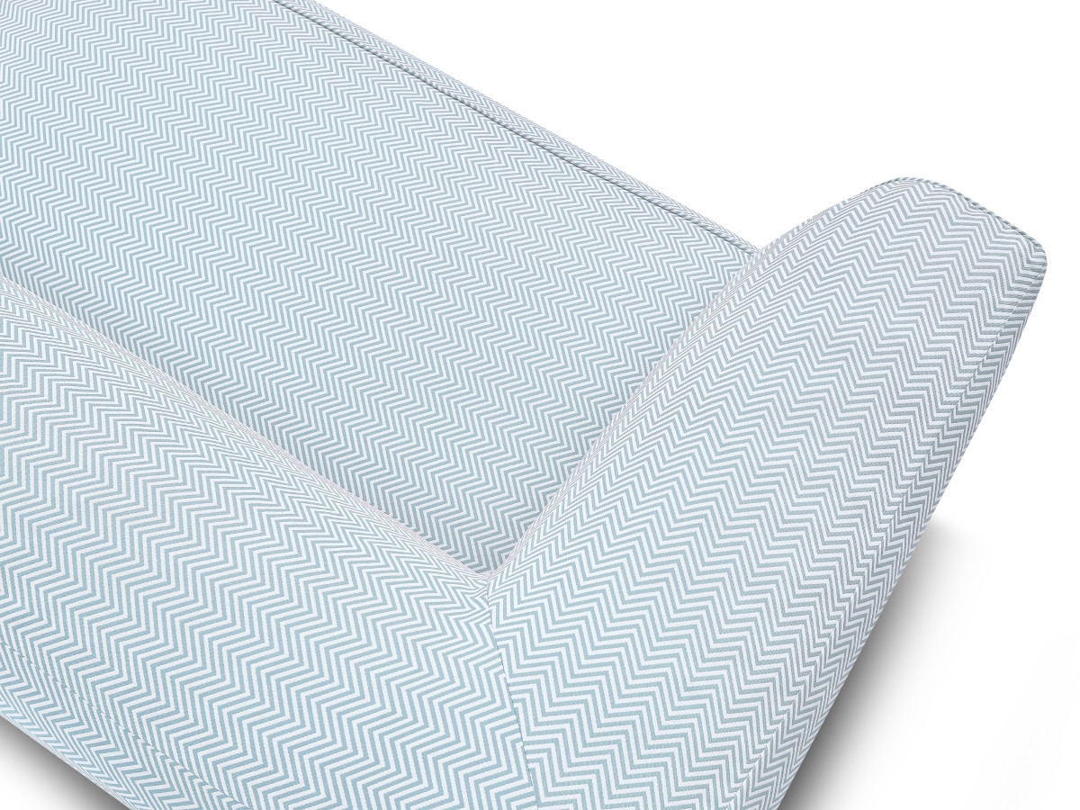 NOUR 2-zits vaste rechte tuinbank met beschermhoes