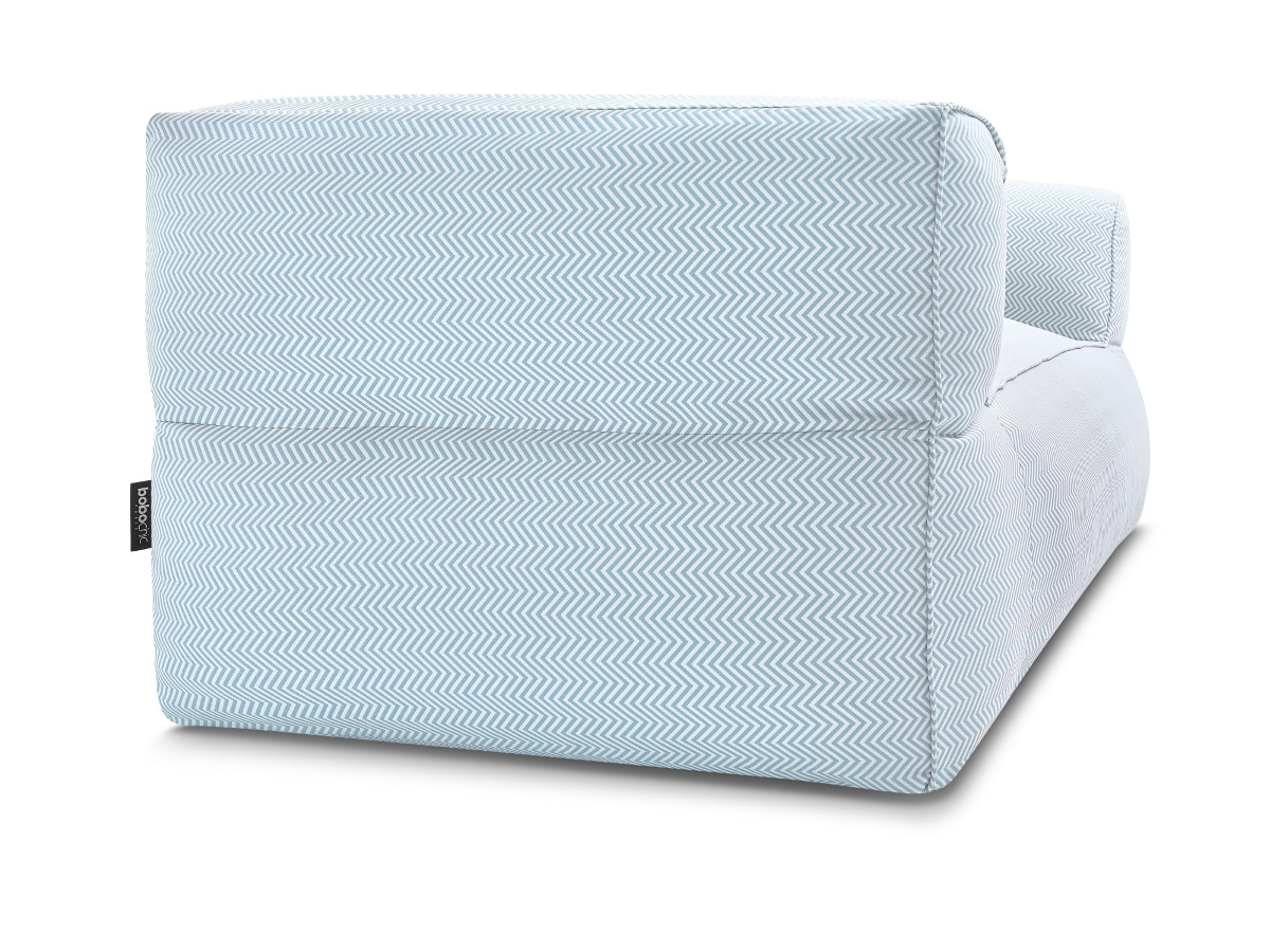 NOUR 2-zits vaste rechte tuinbank met beschermhoes