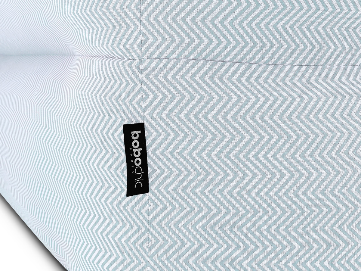 NOUR 2-zits vaste rechte tuinbank met beschermhoes