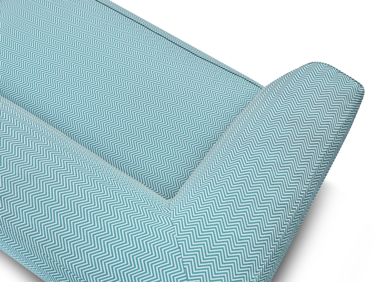 NOUR 2-zits vaste rechte tuinbank met beschermhoes