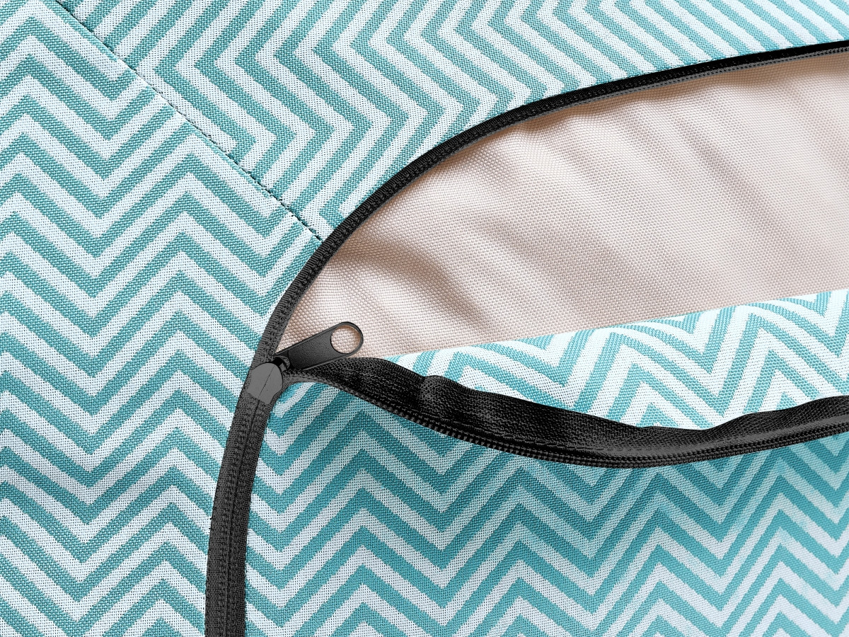 NOUR 2-zits vaste rechte tuinbank met beschermhoes