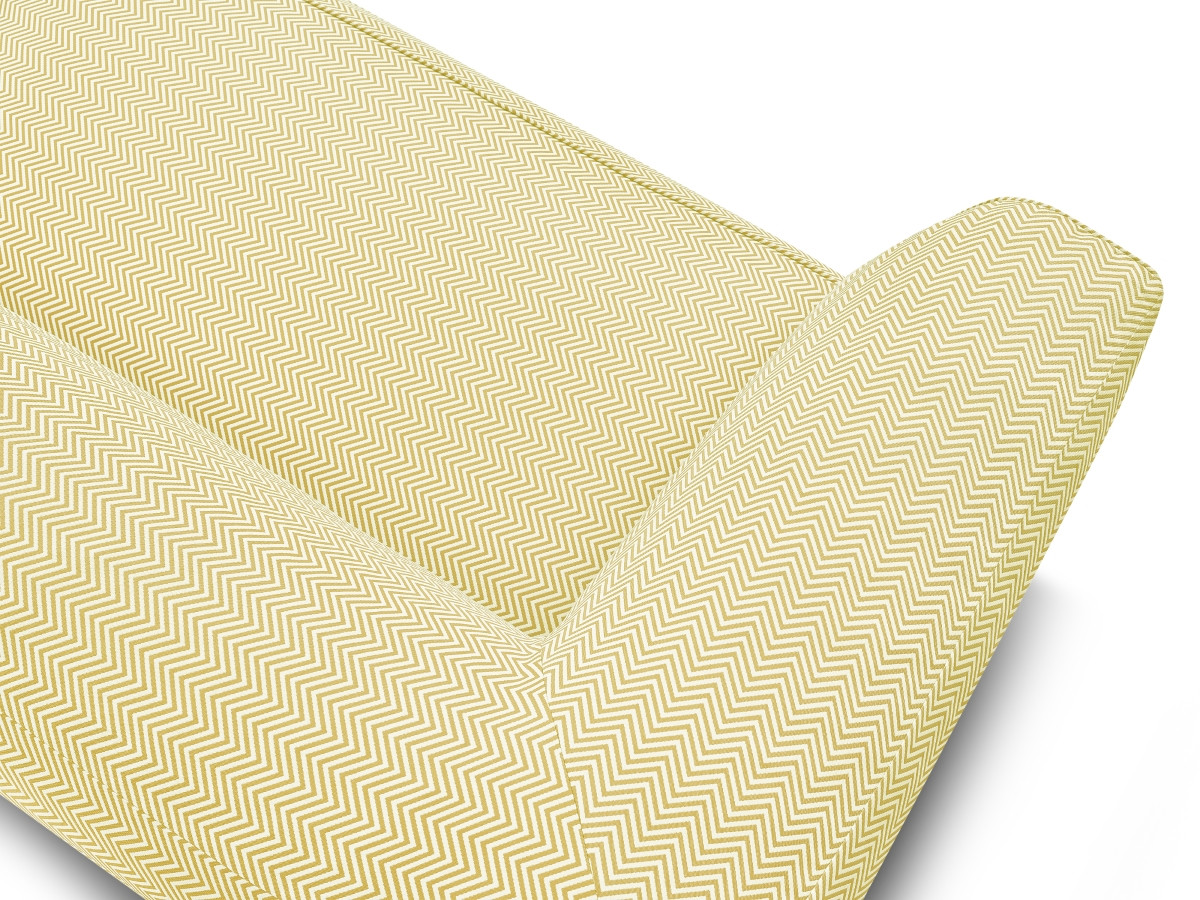 NOUR 2-zits vaste rechte tuinbank met beschermhoes