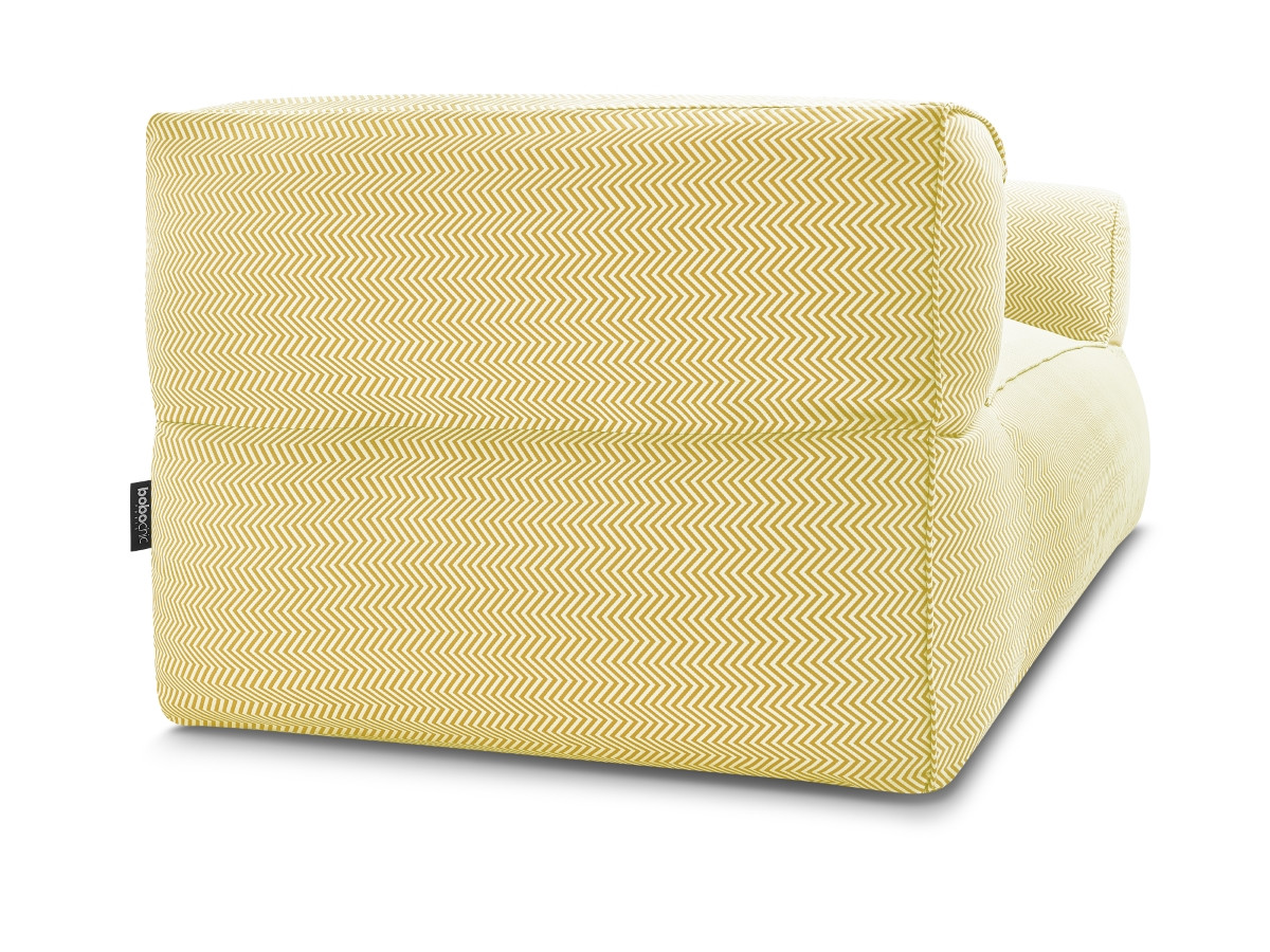 NOUR 2-zits vaste rechte tuinbank met beschermhoes