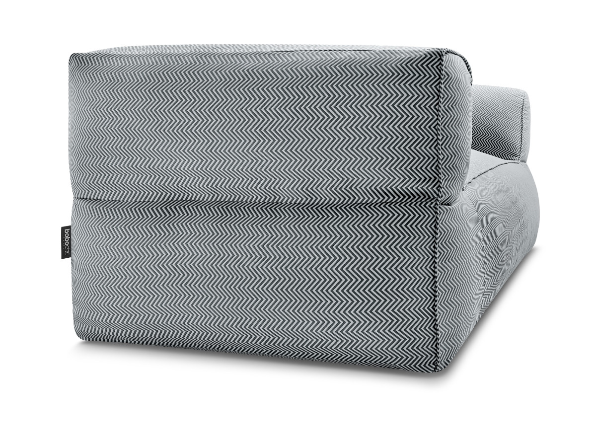 NOUR 2-zits vaste rechte tuinbank met beschermhoes