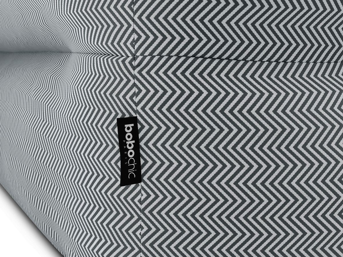 NOUR 2-zits vaste rechte tuinbank met beschermhoes