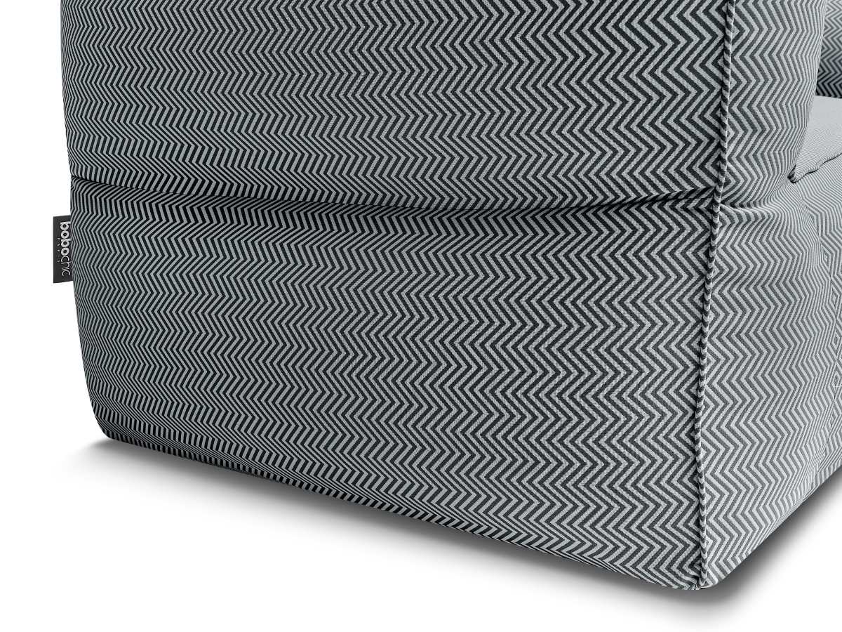 NOUR 2-zits vaste rechte tuinbank met beschermhoes