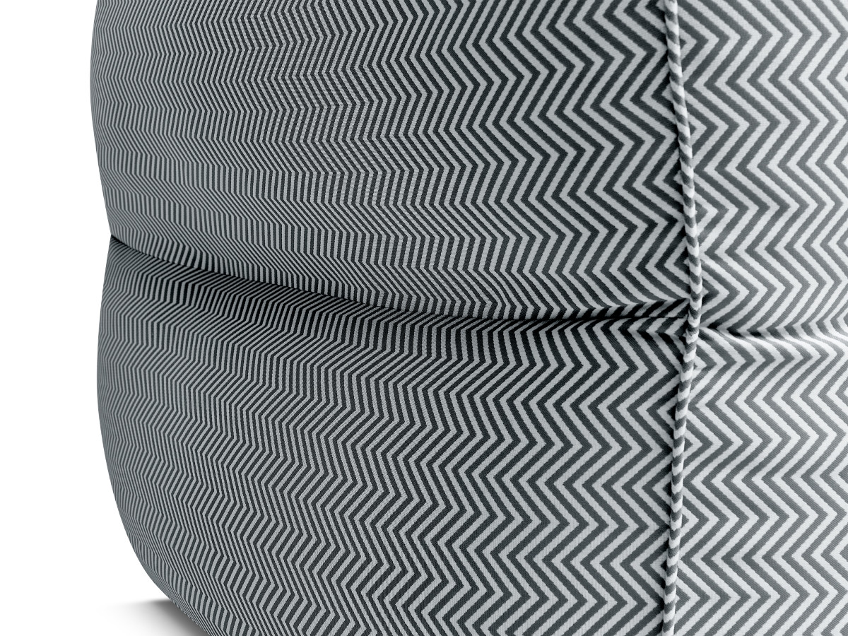 NOUR 2-zits vaste rechte tuinbank met beschermhoes