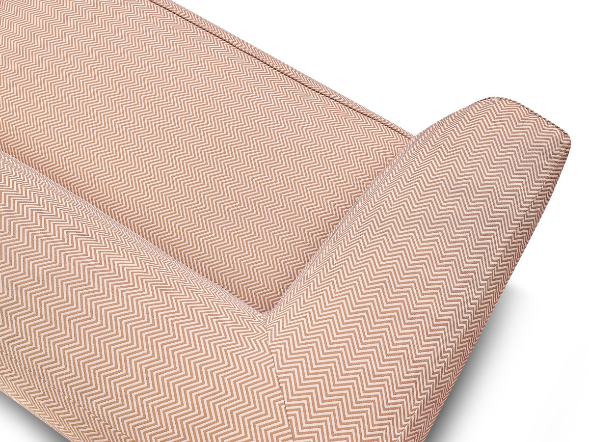 NOUR 2-zits vaste rechte tuinbank met beschermhoes