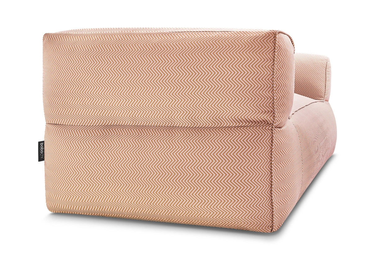 NOUR 2-zits vaste rechte tuinbank met beschermhoes