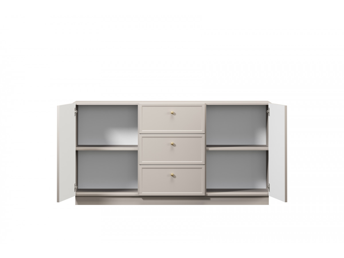 Buffet 2 portes 3 tiroirs 150 cm LORINA