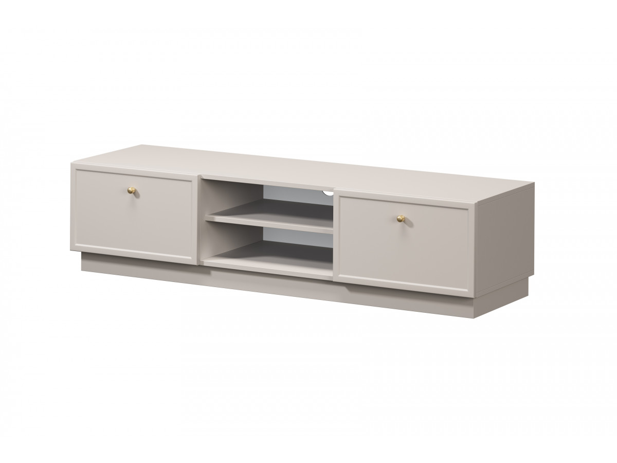 Meuble TV 2 tiroirs 150 cm LORINA — vue 3