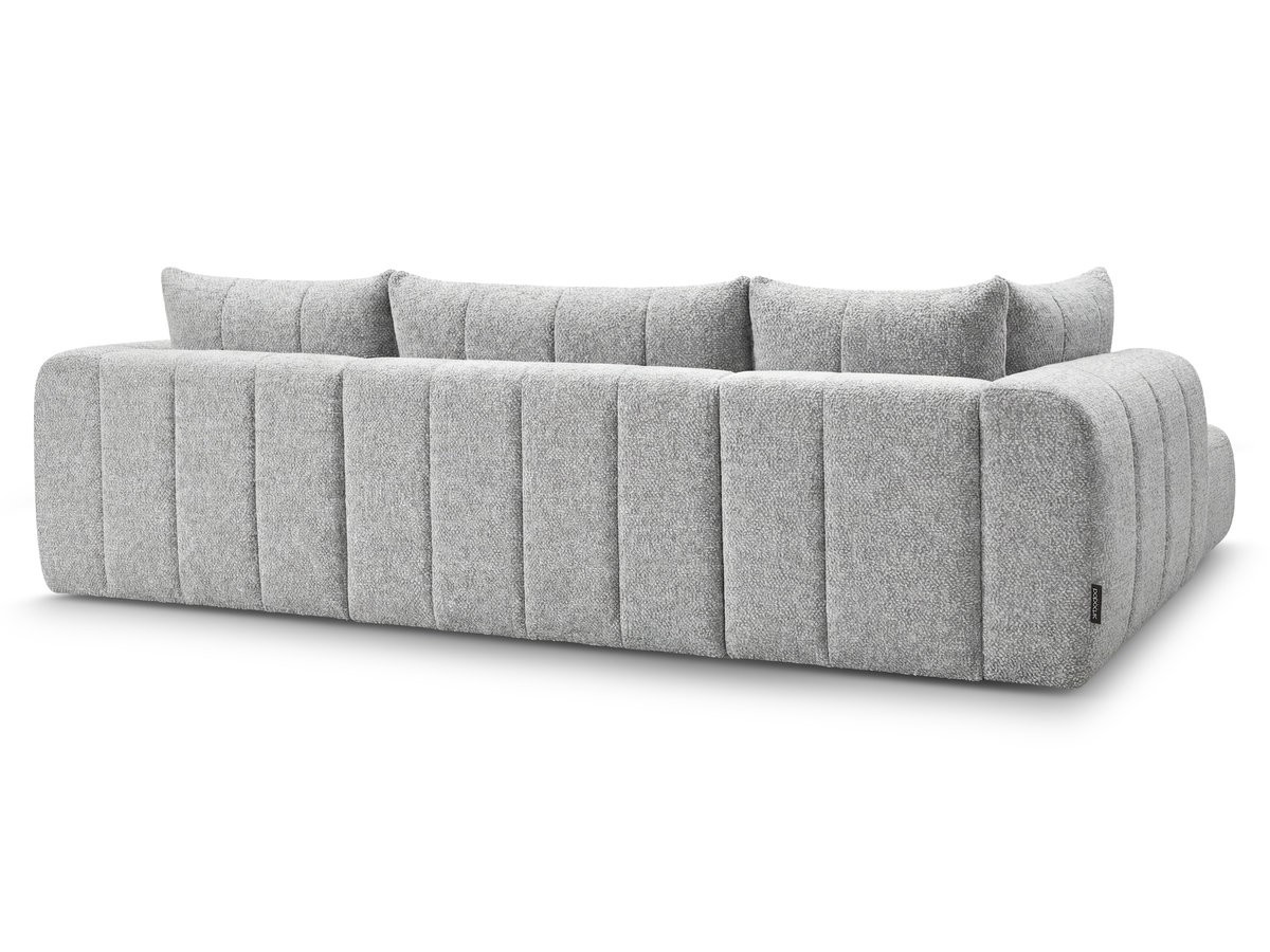 NESTY vaste panoramabank in gemêleerde stof