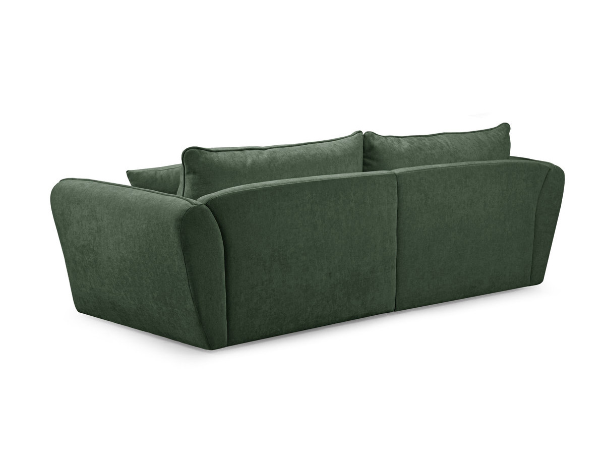 Sofa 3-osobowa nierozkładana LUIGI gładka tkanina