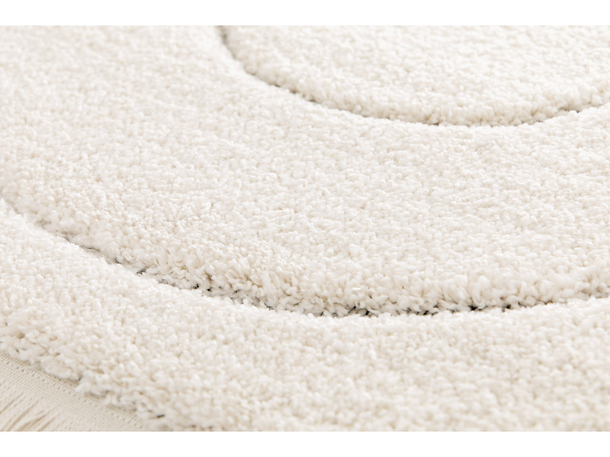 Tapis poils longs MELINE motif graphique — vue 4