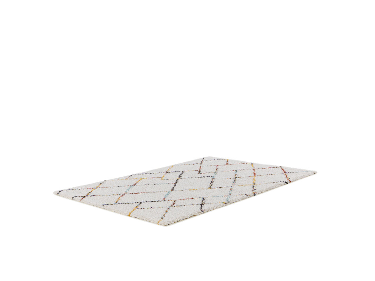 Tapis poils longs SIRA motif graphique